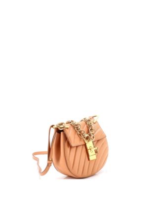 Mini Drew Bijou Crossbody Bag Quilted Leather