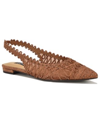 Women's Jovias Pointed Toe Slingback Dress Flats