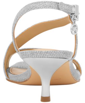 Women's Square Toe Jaida Kitten Sandals