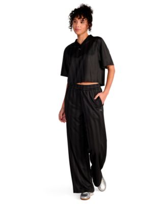 Women's Wide-Leg Relaxed Fit Jersey Pants