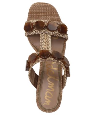 Women's Dante Stone Slide Wedge Sandals