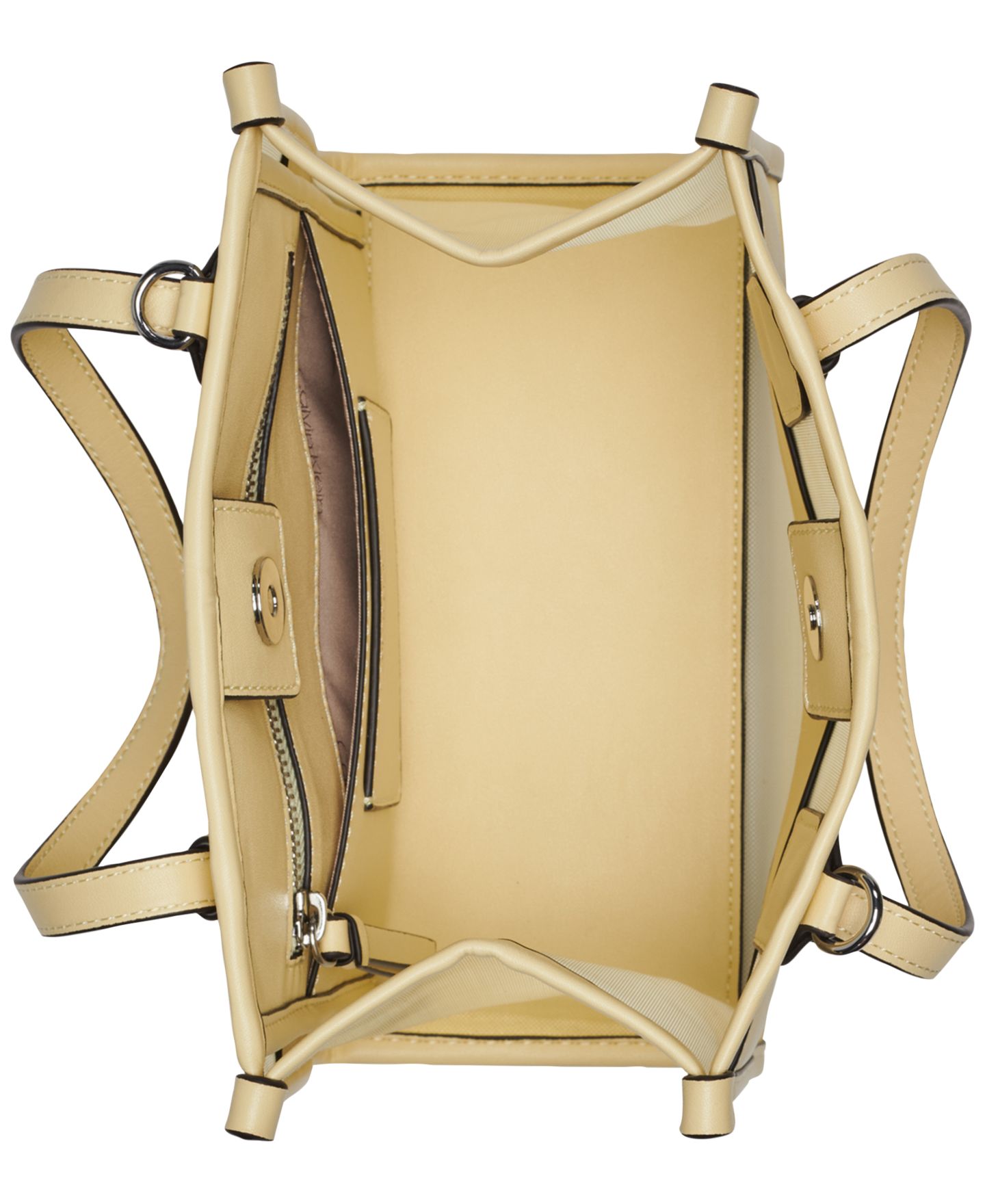 Женская сумка Calvin Klein Modern Essentials Mesh Crossbody with Web Strap, цвет: Лимонный ледяной — фото 4