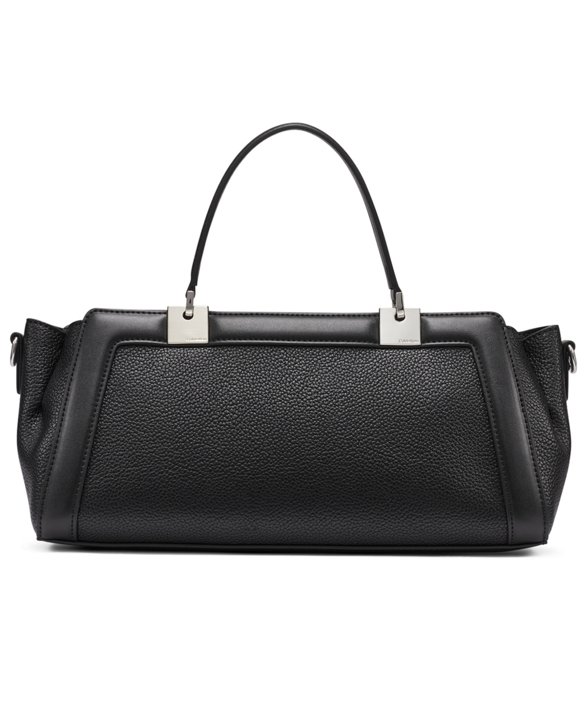 Calvin Klein Medium Jean Zipper Satchel Bag