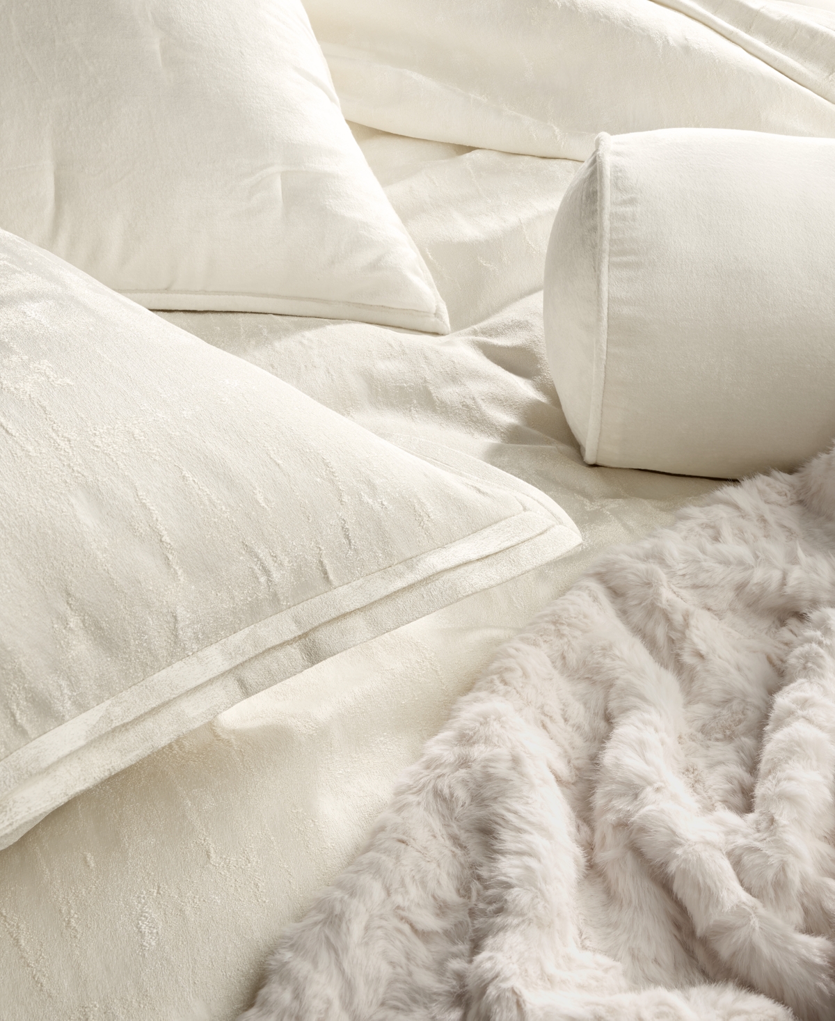 Hotel Collection Cresca Solid 3-Pc. Comforter Set, Full/Queen, Macy's Exclusive