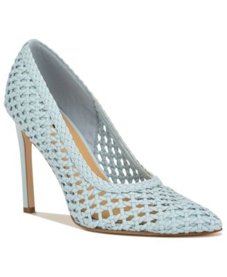 Women's Tatiana Woven Stiletto Pointy Toe Dress Pumps