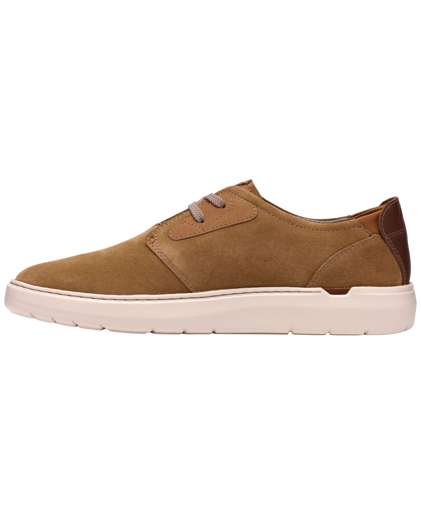 Мужские кроссовки Clarks Flexwell Tie Lace-Up, цвет: Серый замшевый — фото 11