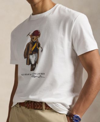Men's Classic-Fit Polo Bear Jersey T-Shirt