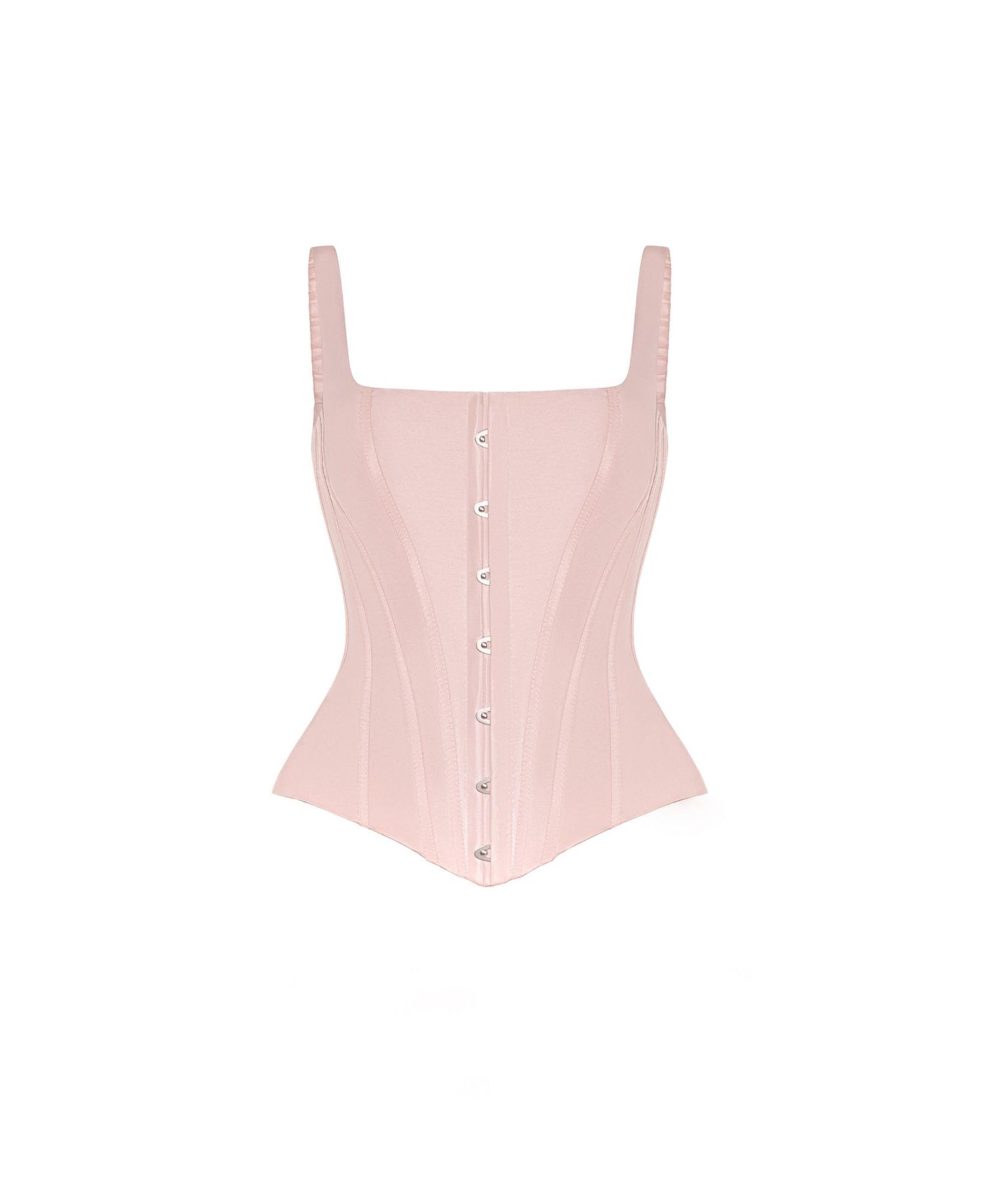 Women's Sculpting Pink Low-Waist Corset