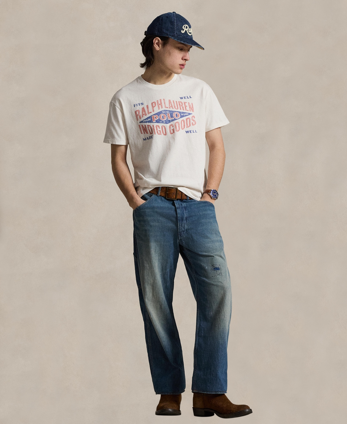 Polo Ralph Lauren Men's Classic-Fit Jersey Graphic T-Shirt