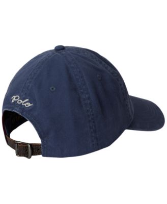 Flag-Embroidered Twill Ball Cap
