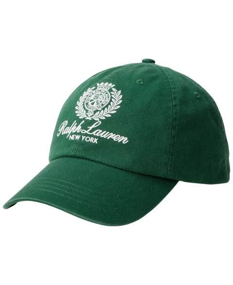 Мужские Polo Ralph Lauren Crest-Embroidered Twill Ball Cap