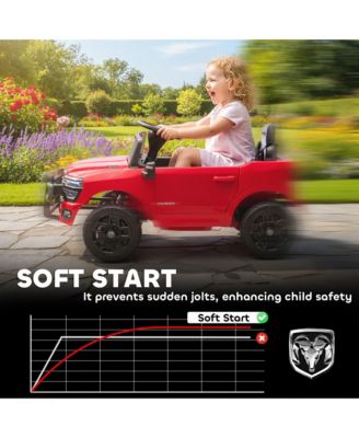 12V Licensed Dodge RAM 3500 Kids Ride on Car with Dual Motors