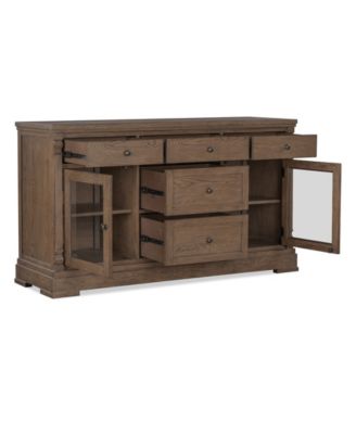 Alverton 64" Wood 7-Drawer Server