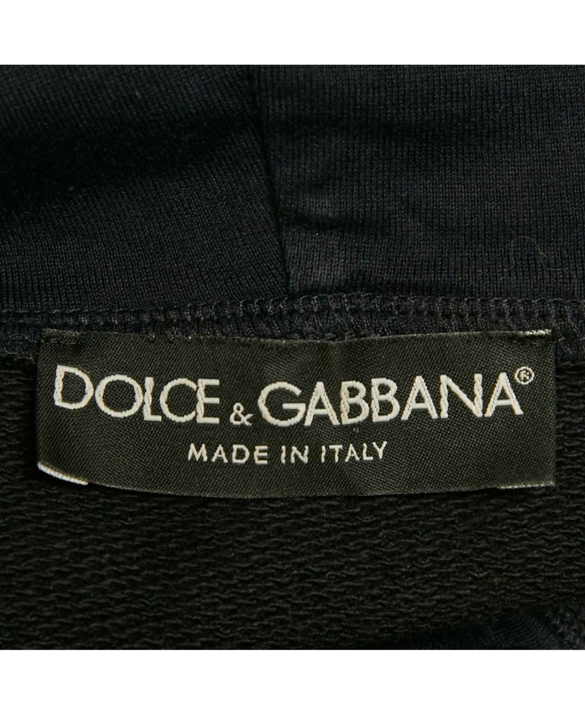 Pre-Owned Dolce & Gabbana Men's Navy Blue James Dean Graphic Cotton Hoodie