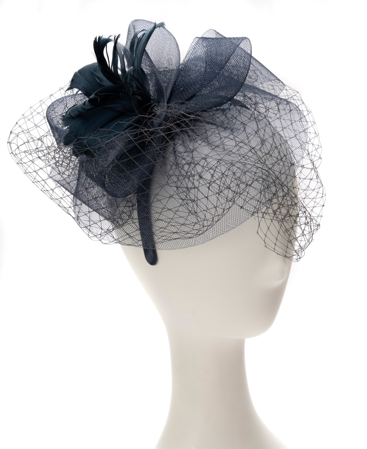 August Hats Multi Net Fascinator Hat