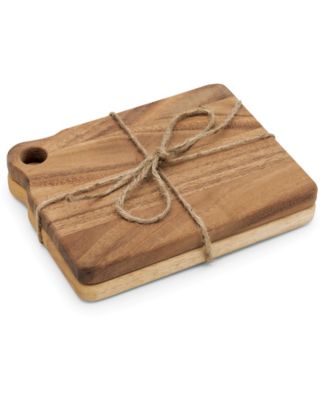 Rubberwood 2-Pc. Sandwich Board Set