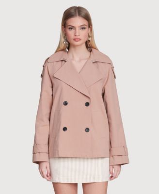 Women's Double Breasted Trench Coat