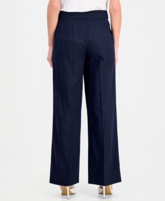 Women's Clean-Waist Wide-Leg Pants
