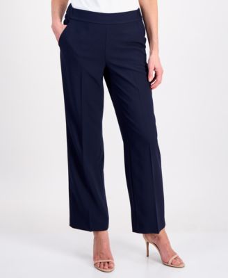 Women's One-Button 3/4-Sleeve 2 Piece Pantsuit