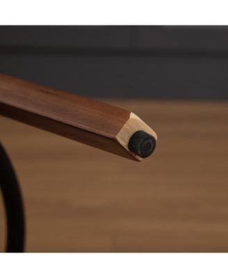 Swivel Bar Stools Set of 2 26" Black Faux Leather Counter Stools