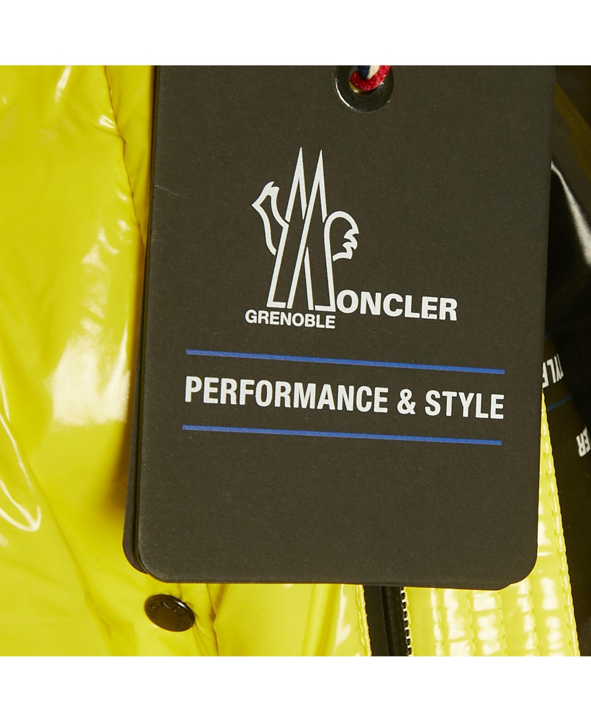Pre-Owned Moncler Women's Grenoble Yellow Nylon Down Ski Jacket