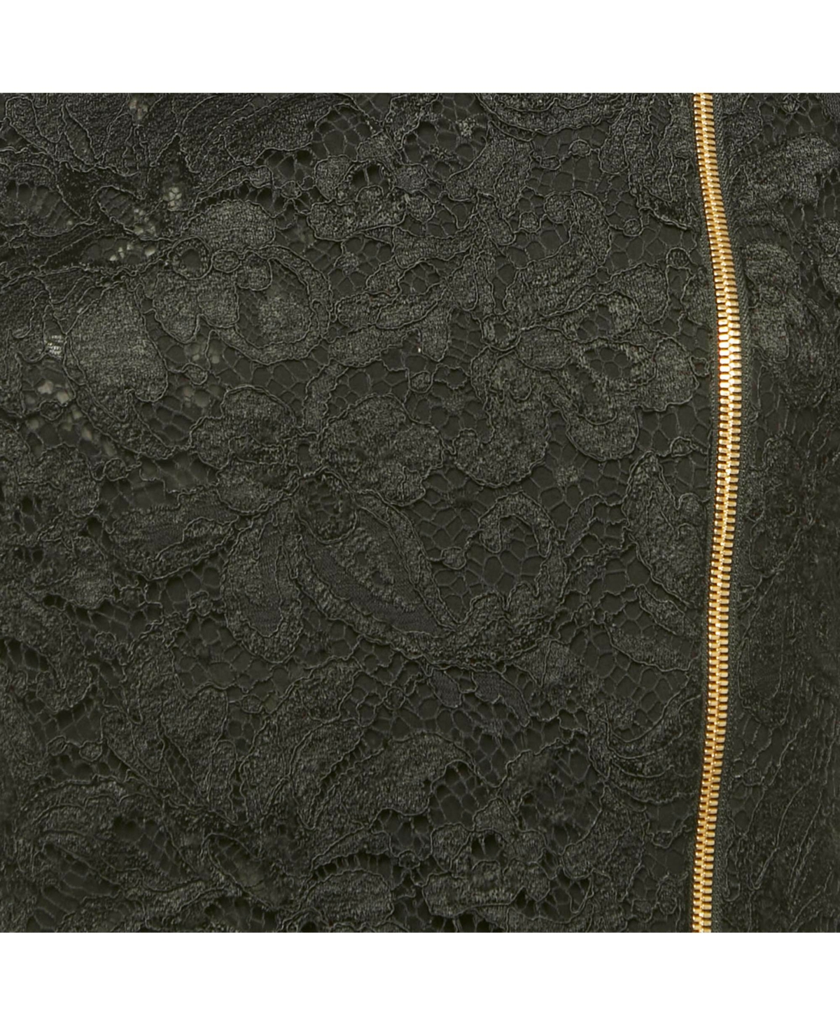 Pre-Owned Emilio Pucci Women's Black Lace Zip-Up Jacket