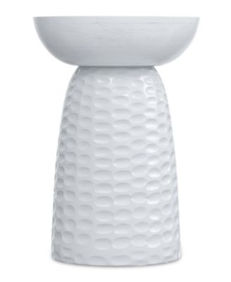 Boyd 13" Mango Wood Solid Accent Table