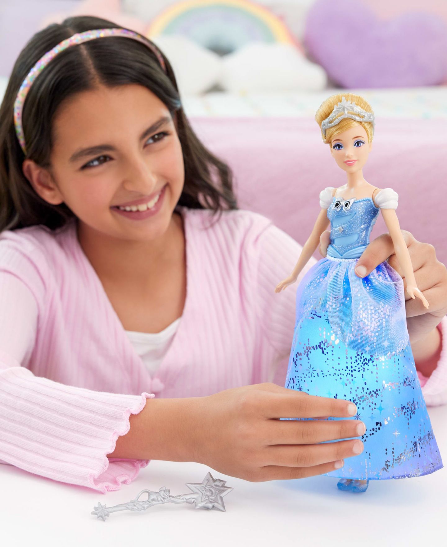 Детская кукла Disney Princess Enchanted Ballgown Cinderella Fashion Doll — фото 2