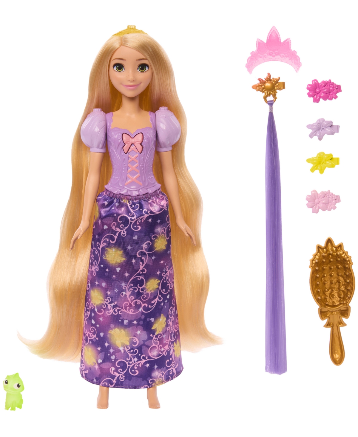 Disney Princess Light-Up Hair Rapunzel Fashion Doll