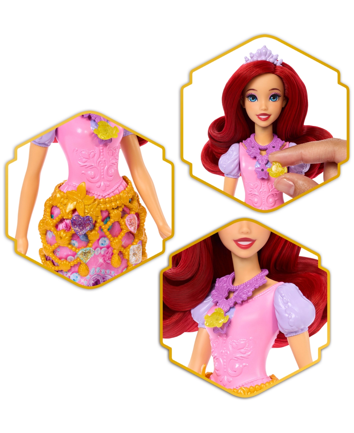 Disney Princess Jewel Reveal Ariel Fashion Doll