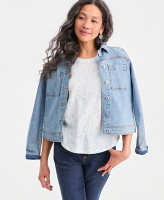 Women's Printed Short-Sleeve Crewneck T-Shirt