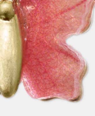 Colored Butterfly Stud Earrings