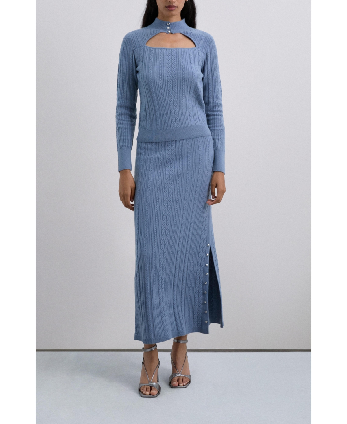 Scalpers Women's Butbraidopenset Jumper