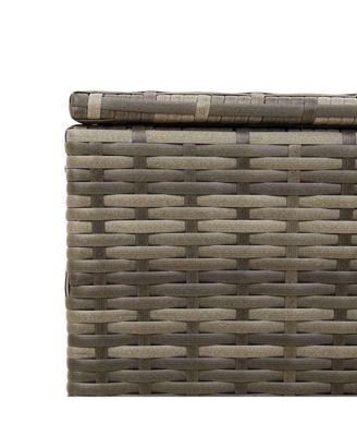 PE rattan Large Garden Storage Box