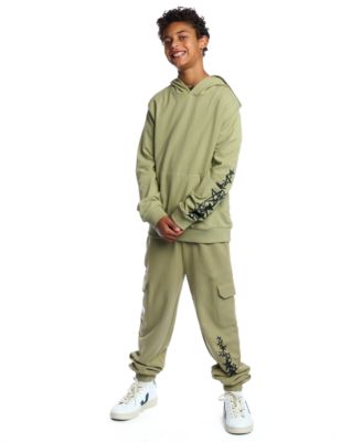 Boys' 5-20 Cargo Fleece Joggers