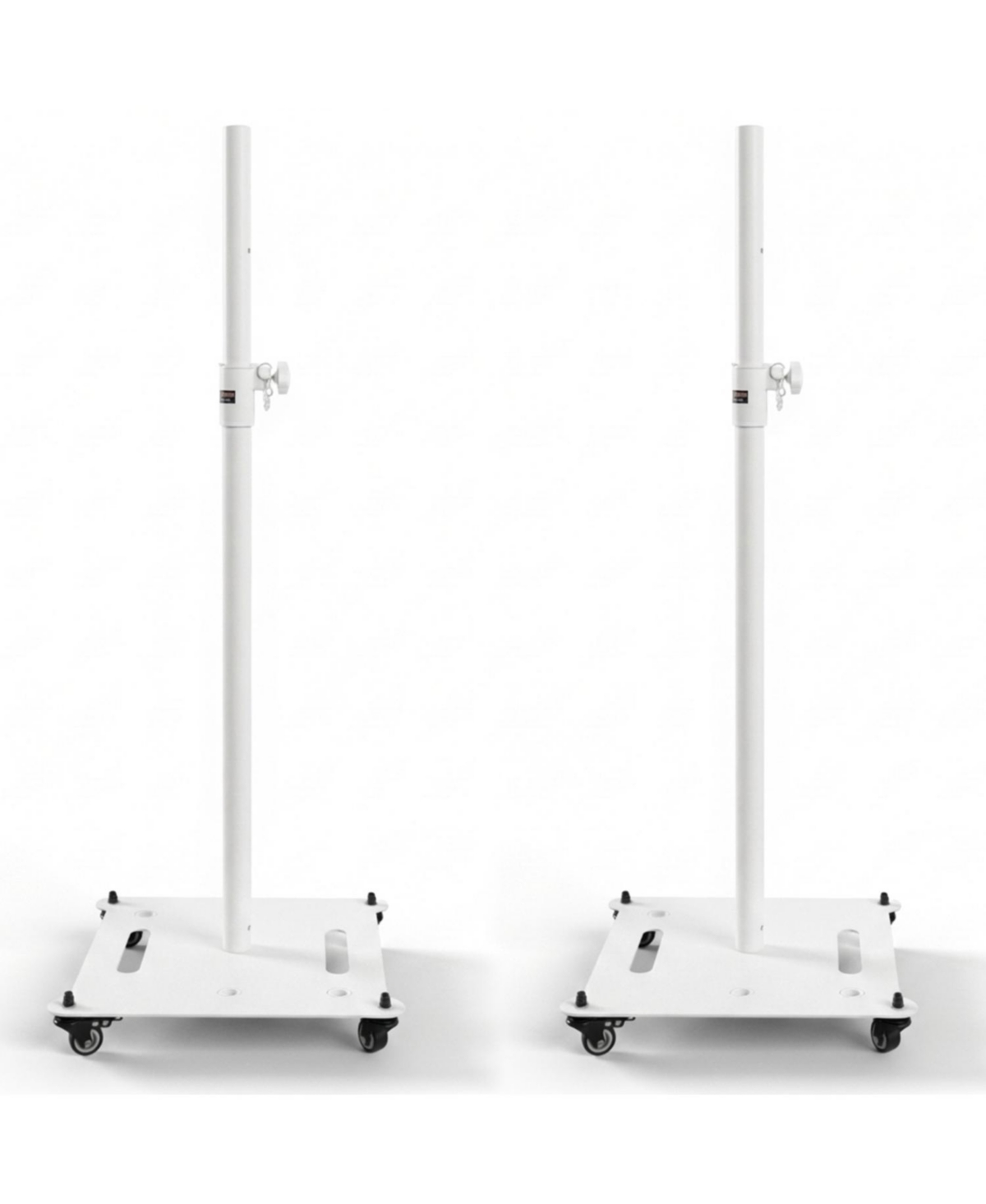 5 Core Speaker Stand 2Pc Heavy Duty Adjustable Height 61" Dj Pa Stands 35mm Mount 100Lb Capacity