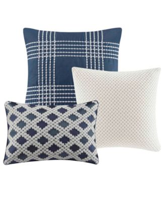 Essence Clipped Jacquard 9-Pc.Comforter Set, Queen