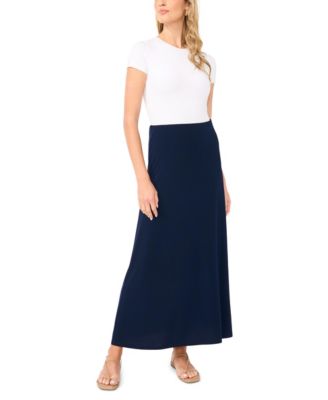 Women's Smooth Pull-On Maxi Skirt