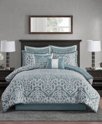 Odette Jacquard 8-Pc. Comforter Set, California King