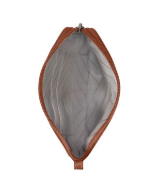 Onyx Collection 6" Leather Wristlet