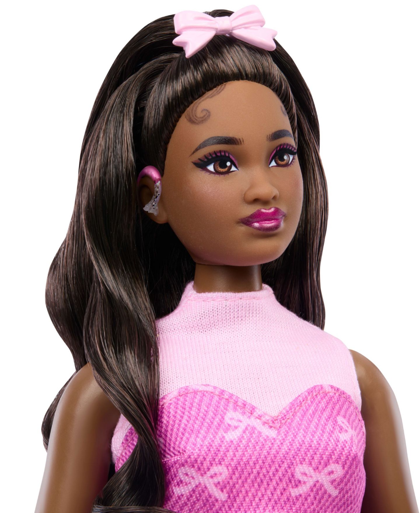 Детская кукла Barbie Deluxe Style Curvy Fashion Doll with Bendable Joints, Ages 4+ — фото 2