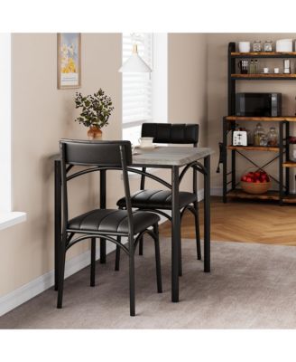Kitchen Table Small Dining Table Set for Dining Room, Home Office, Living Room