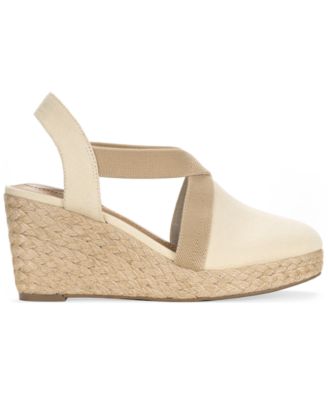 Women's Siennaa Round Toe Wedge Espadrilles Sandals