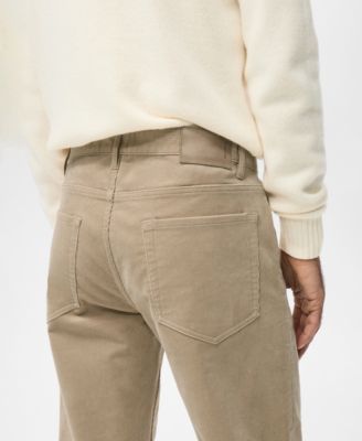 Men's Corduroy Regular-Fit Pants