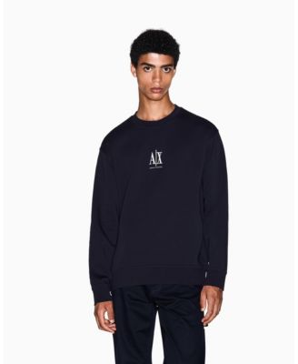 Men's Icon Logo Fleece Crew Neck Sweatshirt