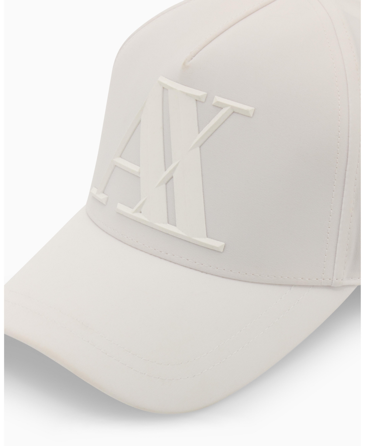 A|X Armani Exchange Block Letter Ax Logo Baseball Hat