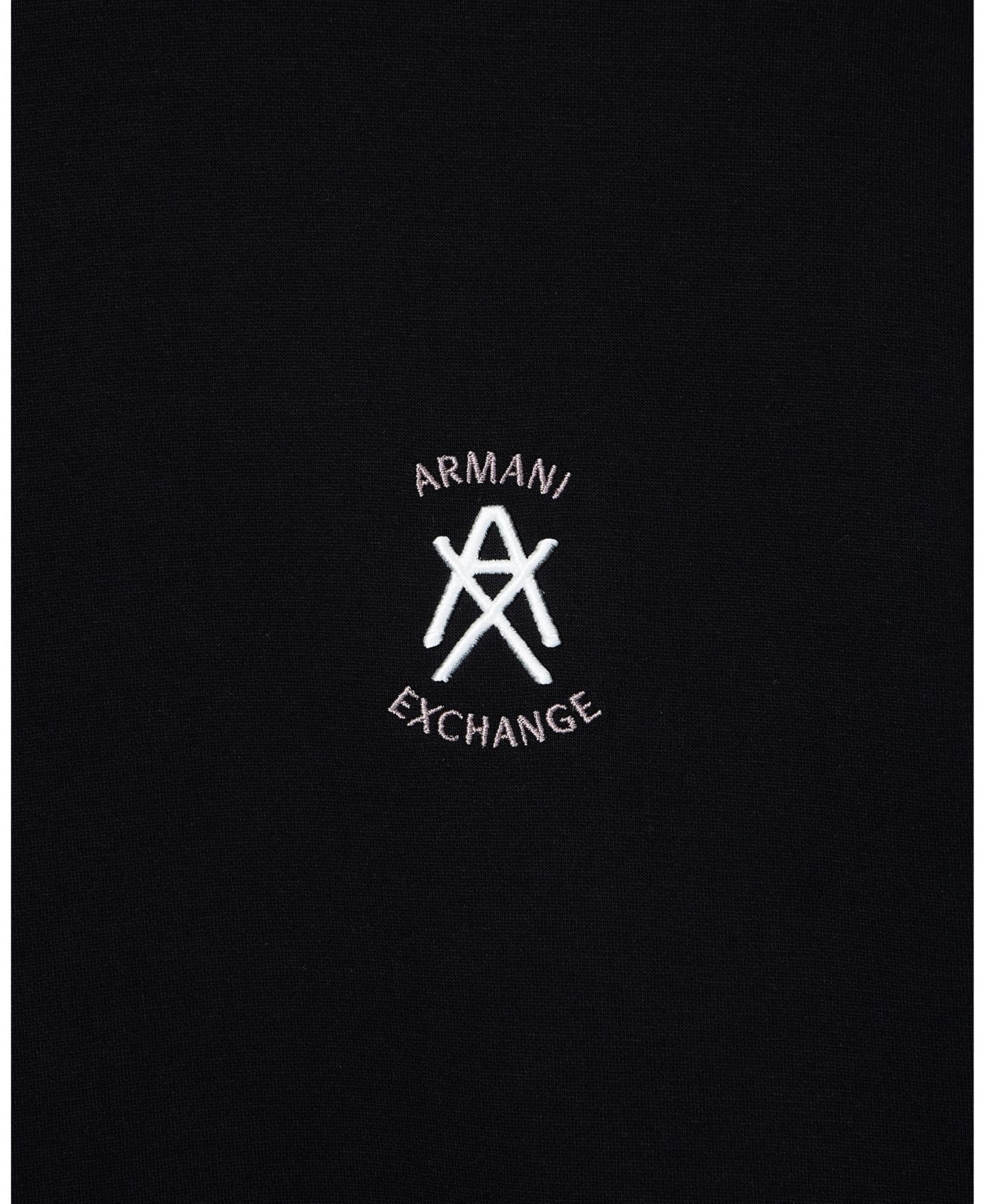 Мужская толстовка A|X Armani Exchange Graphic Crew Neck, цвет: Чёрный — фото 4