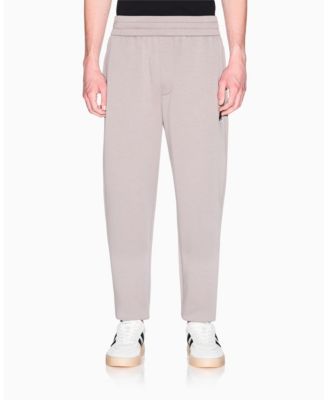 Men's Fleece Logo Patch Jogger Pants