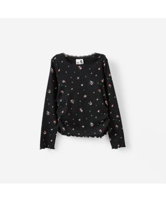 Little Girls Nadia Long Sleeve Top