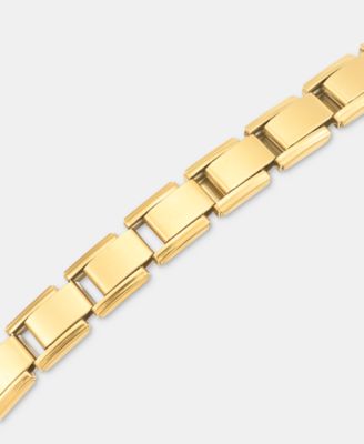 Pav&eacute; Flower Charm Stretch Bracelet 